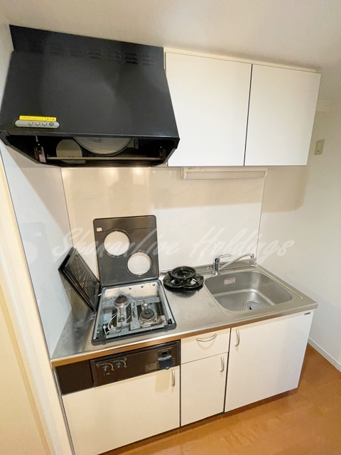 キッチン　ガス2口システムキッチン♪