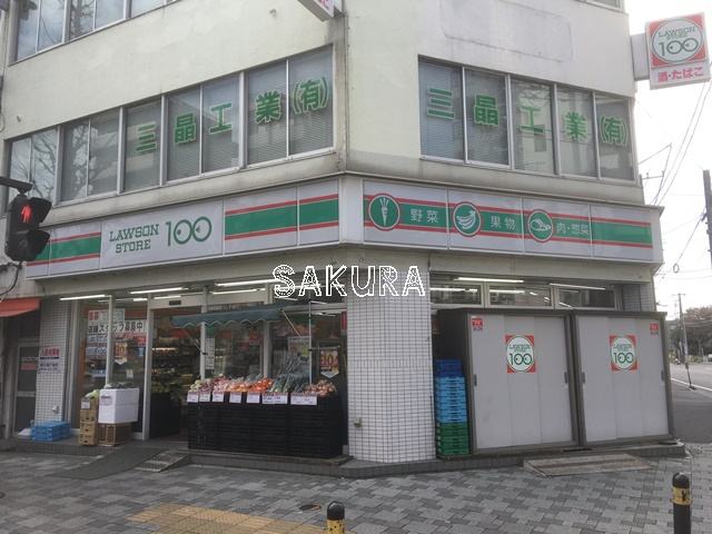 コンビニ　ローソンストア100 川崎さつき橋店（コンビニ）まで75m