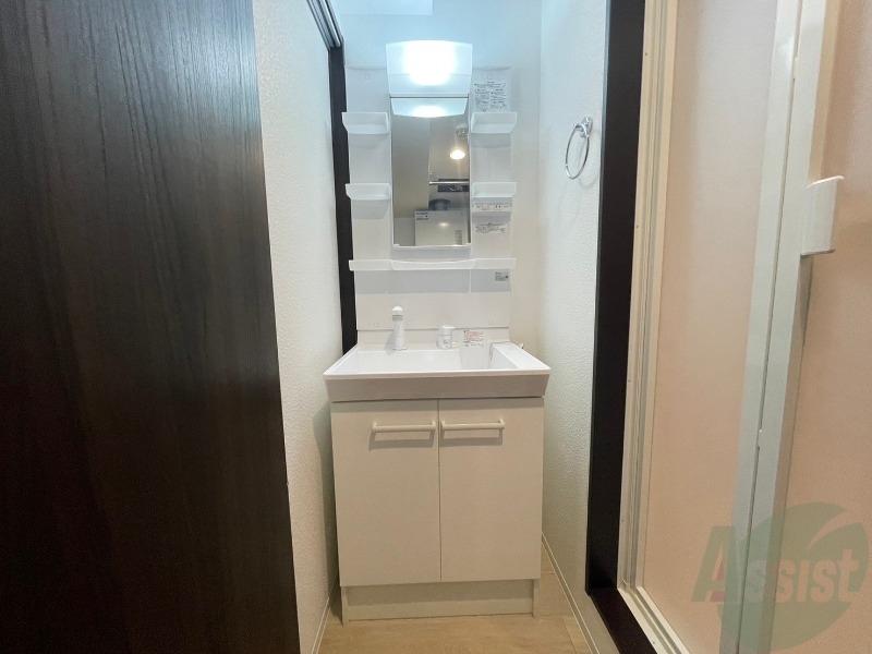 洗面設備　シャンプードレッサーで身支度もラクラクです！