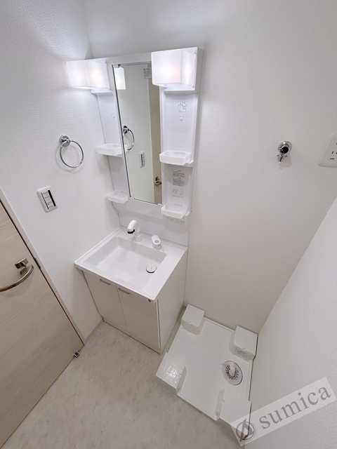 洗面設備　洗面脱衣所付き！独立洗面台が便利です♪♪