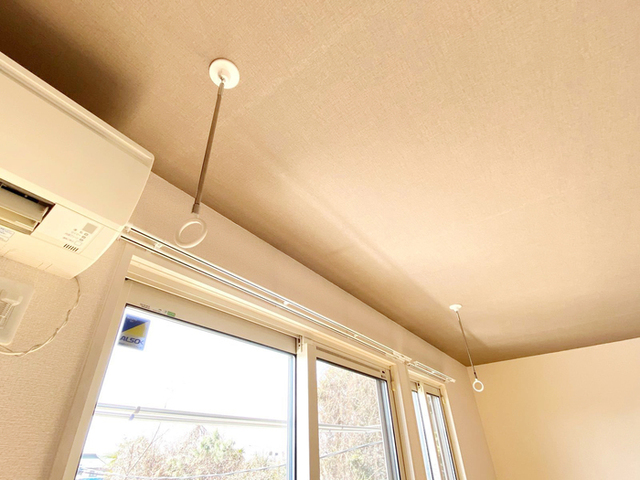 その他　雨の日も安心室内物干し