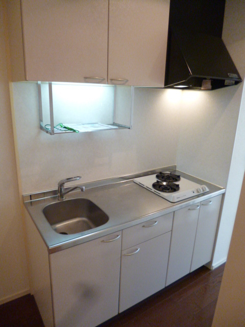 キッチン　ガス2口キッチン