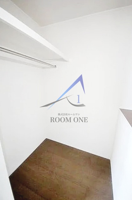 収納　ウォークインクローゼットです。