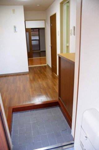 玄関　明るい玄関です