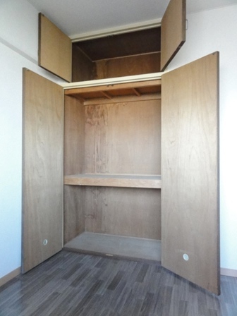 収納　たっぷりとした収納スペースです