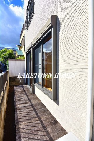 庭　テラスです。