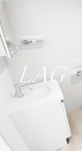 洗面設備　独立洗面台です。