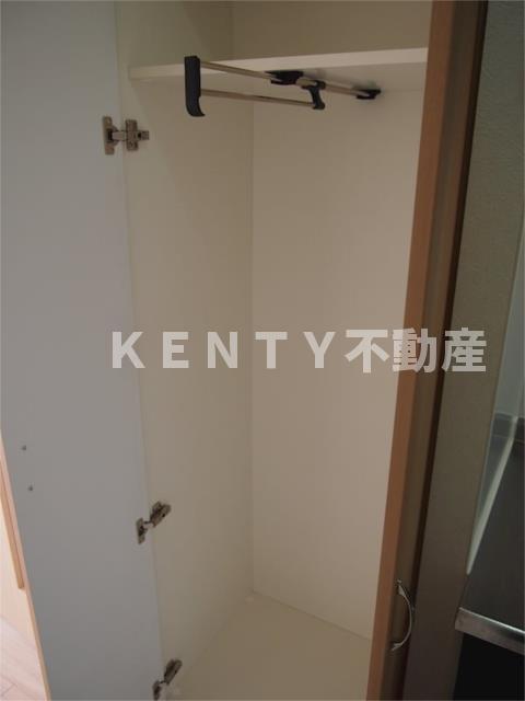 収納　十分な収納スペースがあります