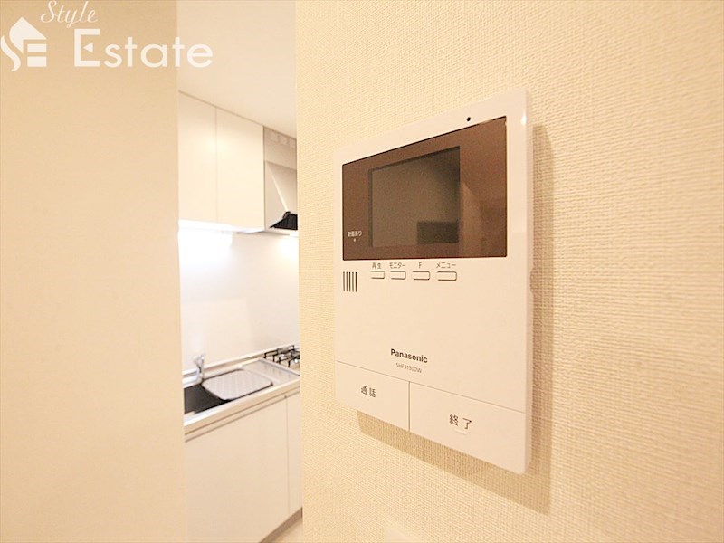 セキュリティ　モニター付きインターホン