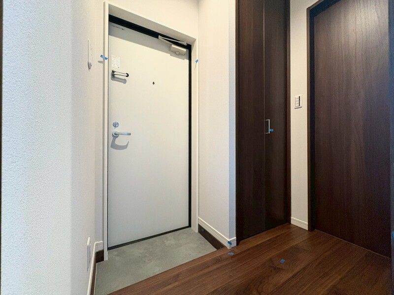 玄関　明るい玄関です