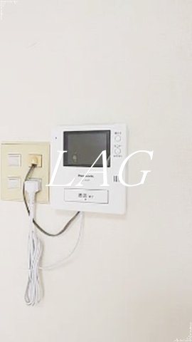 セキュリティ　モニター付きインターホンです。