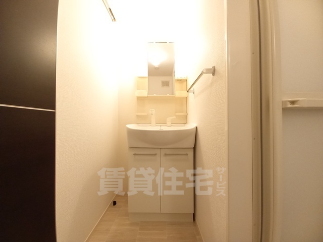 洗面設備　305号室写真