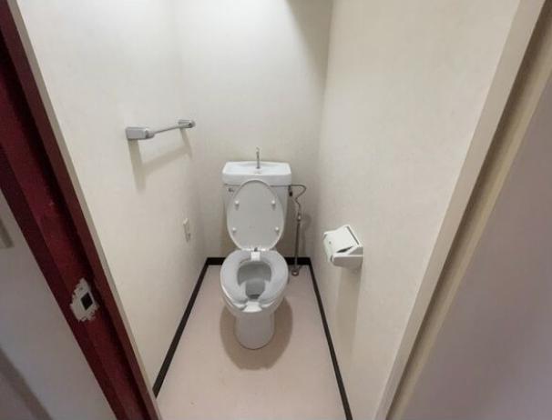 トイレ　きれいにクリーニング済みです。