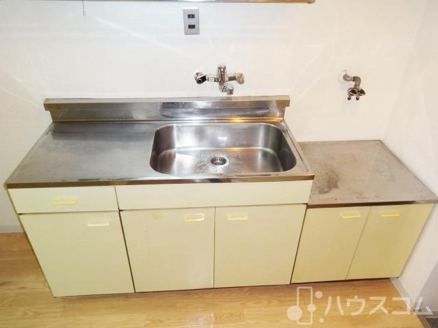 キッチン　調理スペースも広く使いやすいキッチンです☆