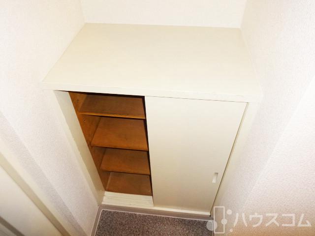 収納　シューズボックス完備☆玄関周りはキレイをキープです♪