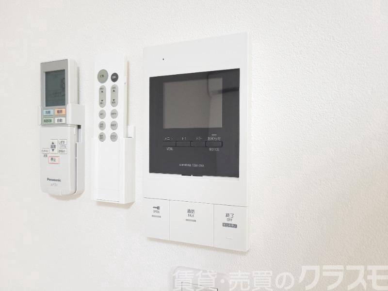 セキュリティ　来訪者が確認できるモニターホン♪