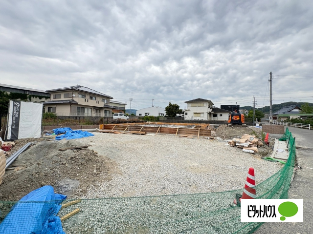 エントランス　工事中