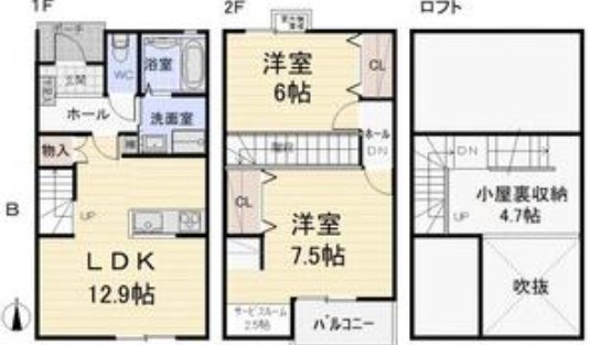 エスパス神村の間取り写真