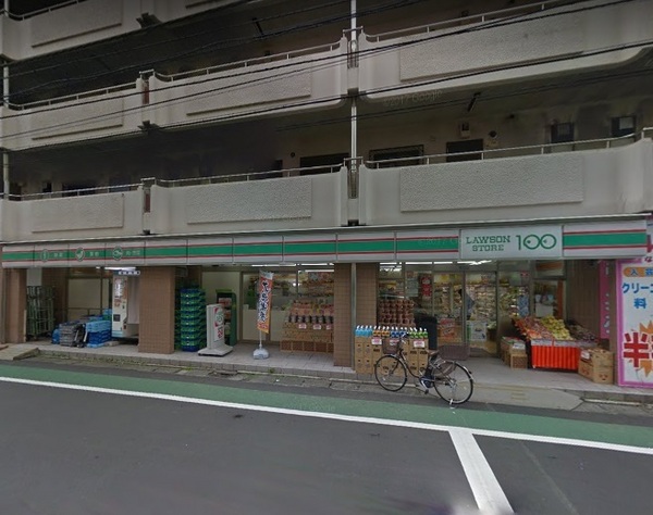 コンビニ　ローソンストア100川崎元住吉店（コンビニ）まで691m