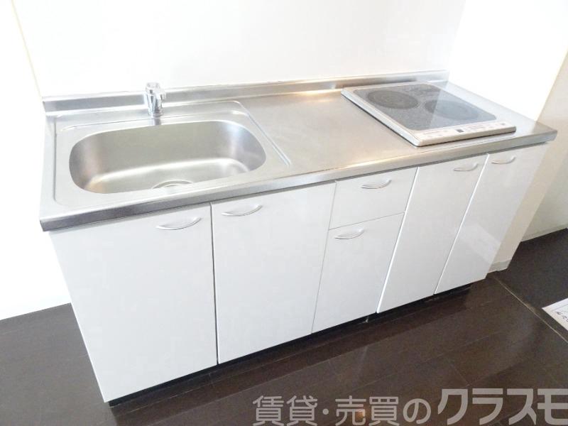 キッチン　２口ＩＨシステムキッチン♪