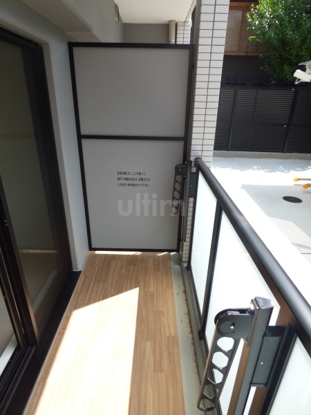 バルコニー　※1階のお部屋のお写真です。