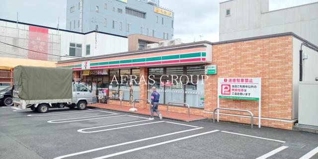 コンビニ　セブン-イレブン 吉川駅北口店（コンビニ）まで500m