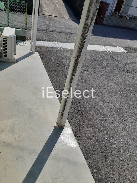 バルコニー　お洗濯物はこちらで