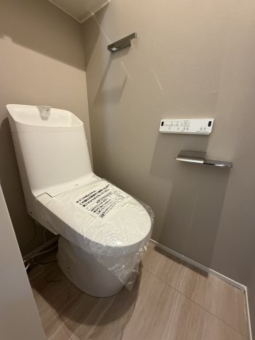 トイレ　ゆったりとした空間のトイレです