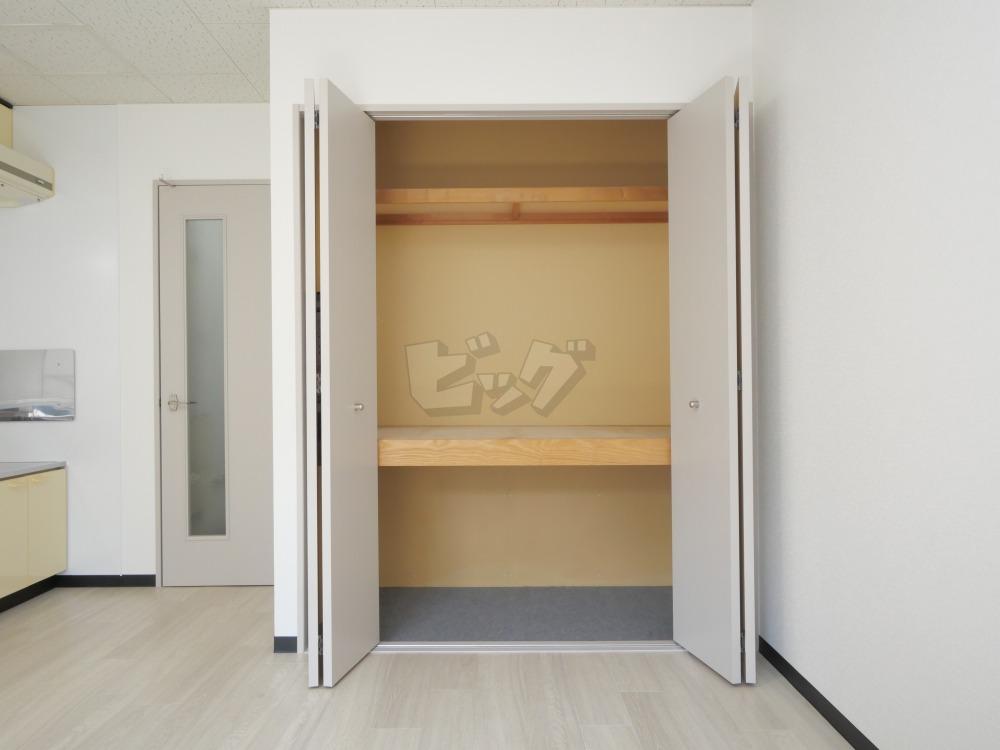 収納　収納に便利なクローゼットがついています♪