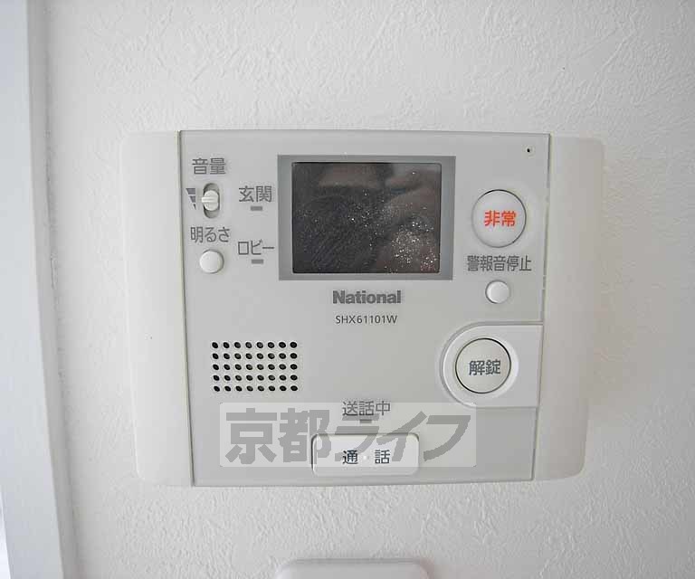 セキュリティ　オートロック連動のモニターホン