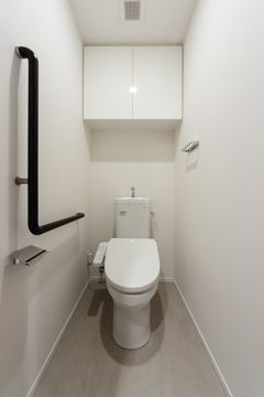 トイレ　ゆったりとした空間のトイレです