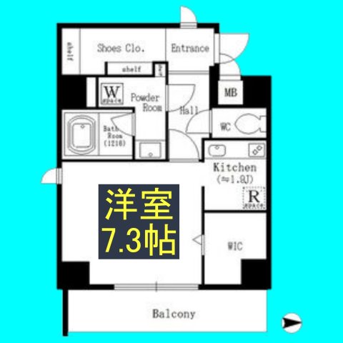 ルーエ金山の間取り写真