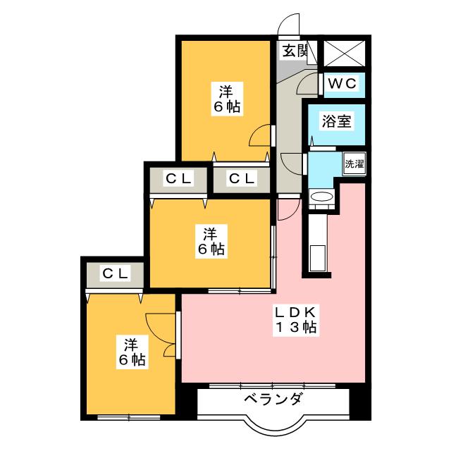 プレンティホーム杉の本の間取り写真