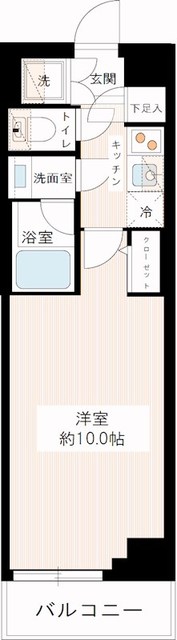 MAXIV北千住の間取り写真