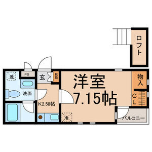 アムール青柳の間取り写真