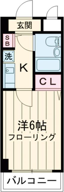 日神パレステージ町田の間取り写真