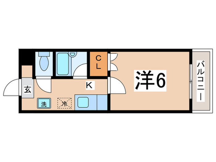 プレミアム堀江の間取り写真