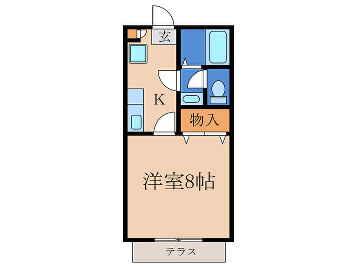 ハイツMIYOSHI5の間取り写真