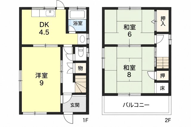 玉津町上池一戸建の間取り写真