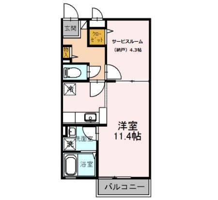 オーク太田 IIの間取り写真