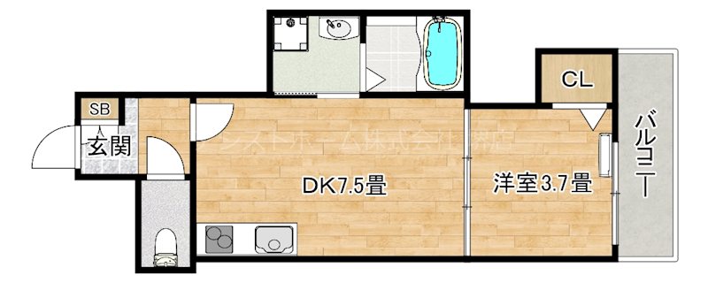 FaseciaPur湊の間取り写真