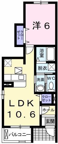 ＪＲ山陽本線 姫路駅 バス乗車時間：28分 最寄りバス停で下車 徒歩3分 2階建 築17年の間取り写真