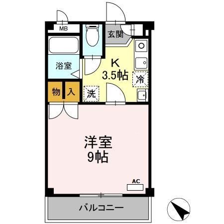 アルテールIIの間取り写真