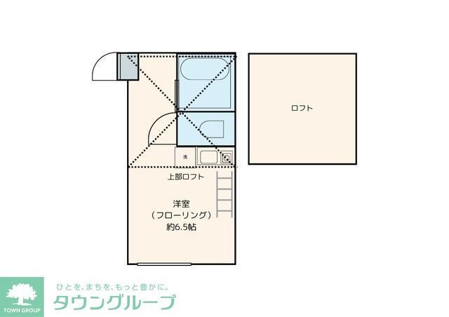 フォンテーヌコート川崎の間取り写真