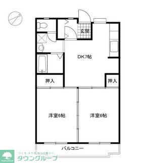 あとらす市川の間取り写真
