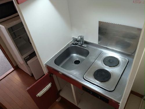 キッチン　シングルレバー設置