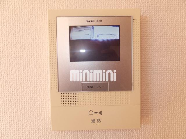 セキュリティ　モニターホンで来訪者も確認できます