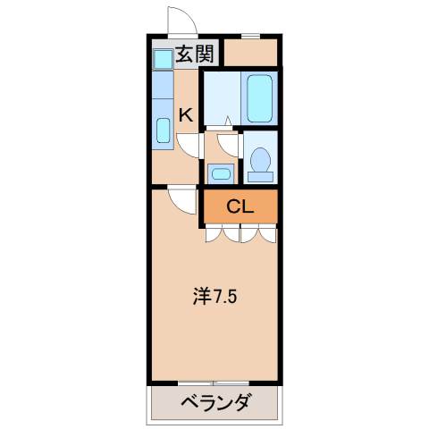 フォルティアの間取り写真