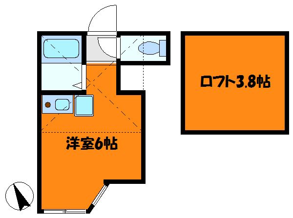 スリール鹿島田の間取り写真