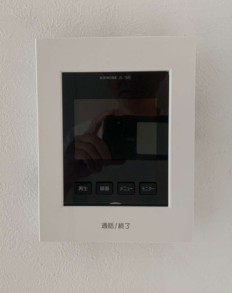 セキュリティ　TVモニター付きインターホン　　別部屋参考写真